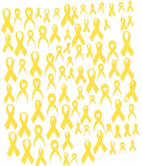 Awareness Ribbon Nail Stickers