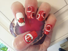 Rose Code 2 Nail Art