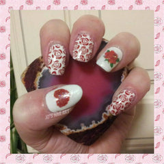 Rose Code 2 Nail Art