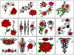 Rainbow Temporary Tattoos