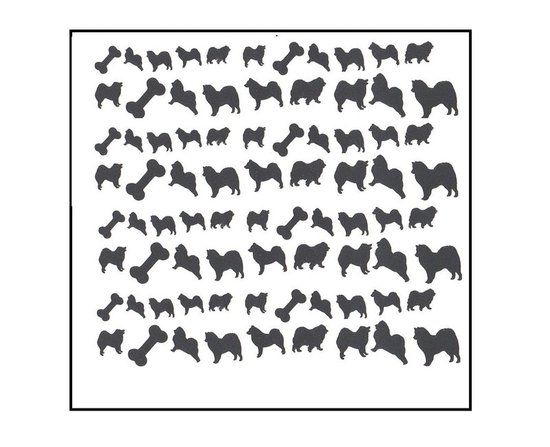 Samoyed Nail Stickers