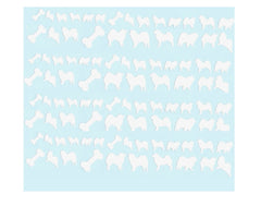 Samoyed Nail Stickers