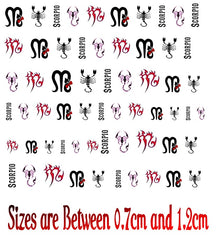 Olaf  Nail Art Decals Small