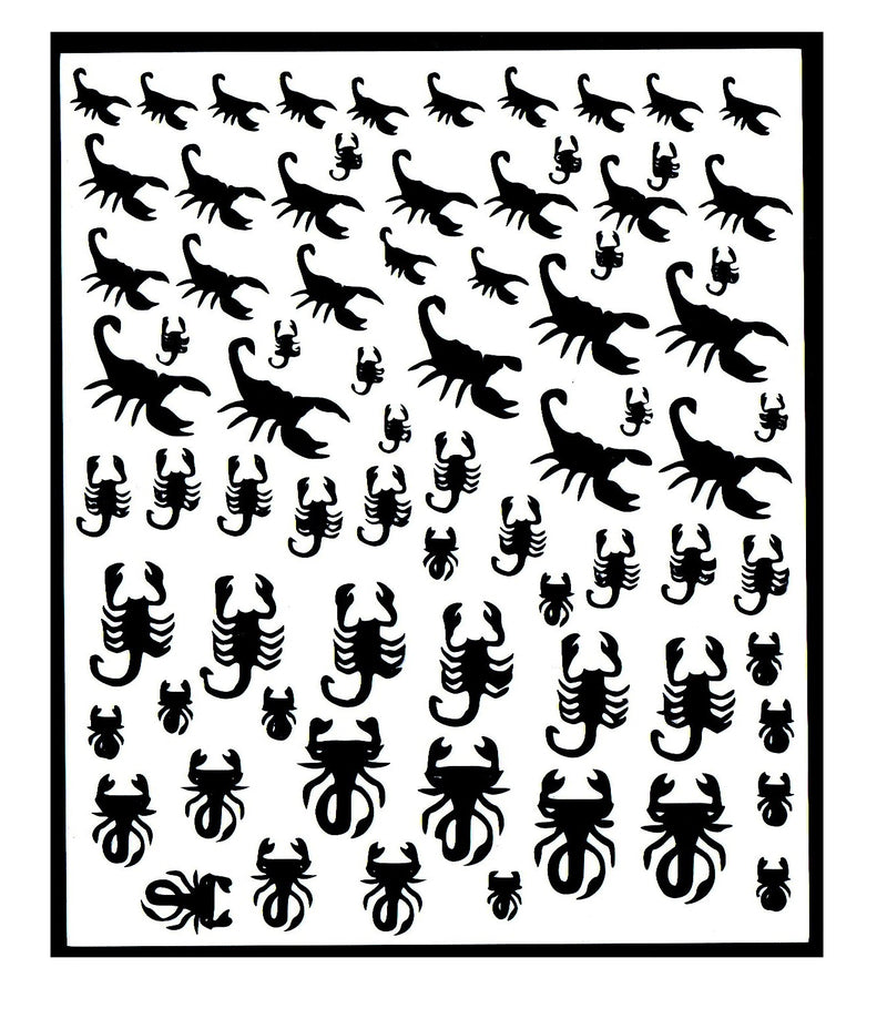 Scorpion Nail Stickers