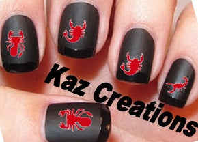 Scorpion Nail Stickers