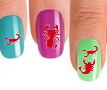 Scorpion Nail Stickers