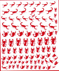 Scorpion Nail Stickers