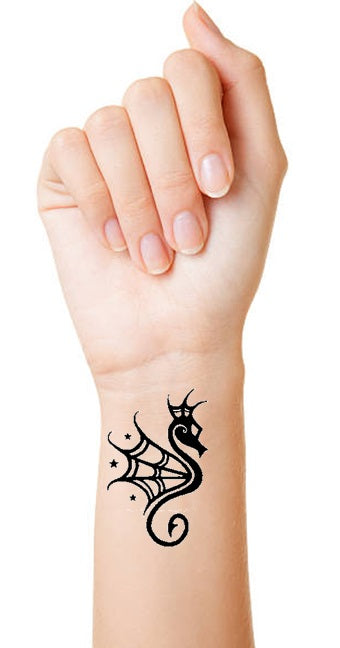 Seahorse Temporary Tattoos