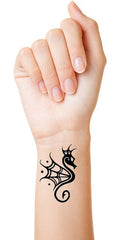 Seahorse Temporary Tattoos