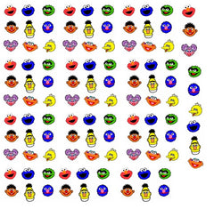 Sesame Street Nail Art Decals c1