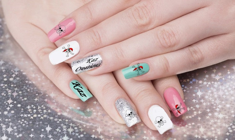 Skull Nail Art