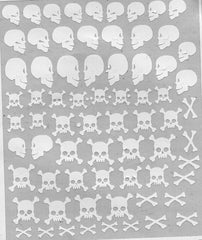 Skull Nail Stickers