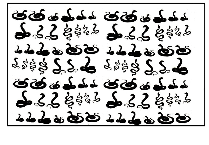 Snake Nail Stickers