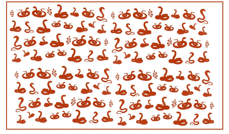 Snake Nail Stickers
