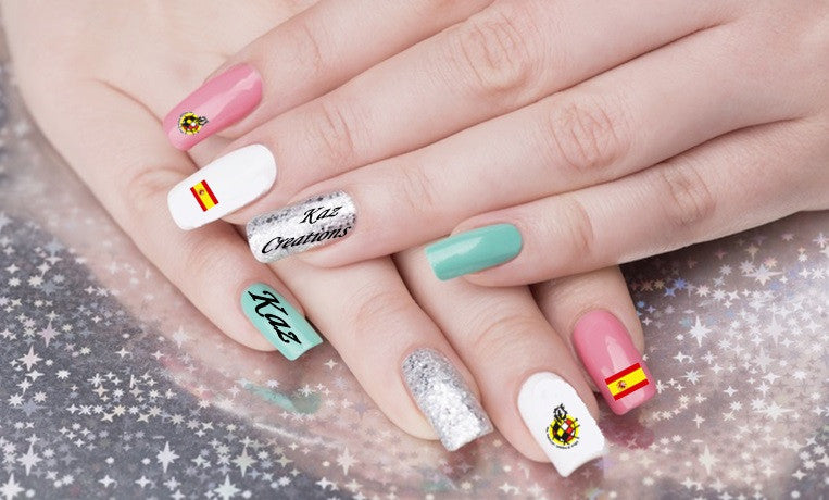 Spain Nail Art