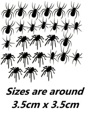 Spider Vinyl Stickers ( Multiple colours to choose from )