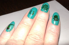St Patricks day Nail Art Decals