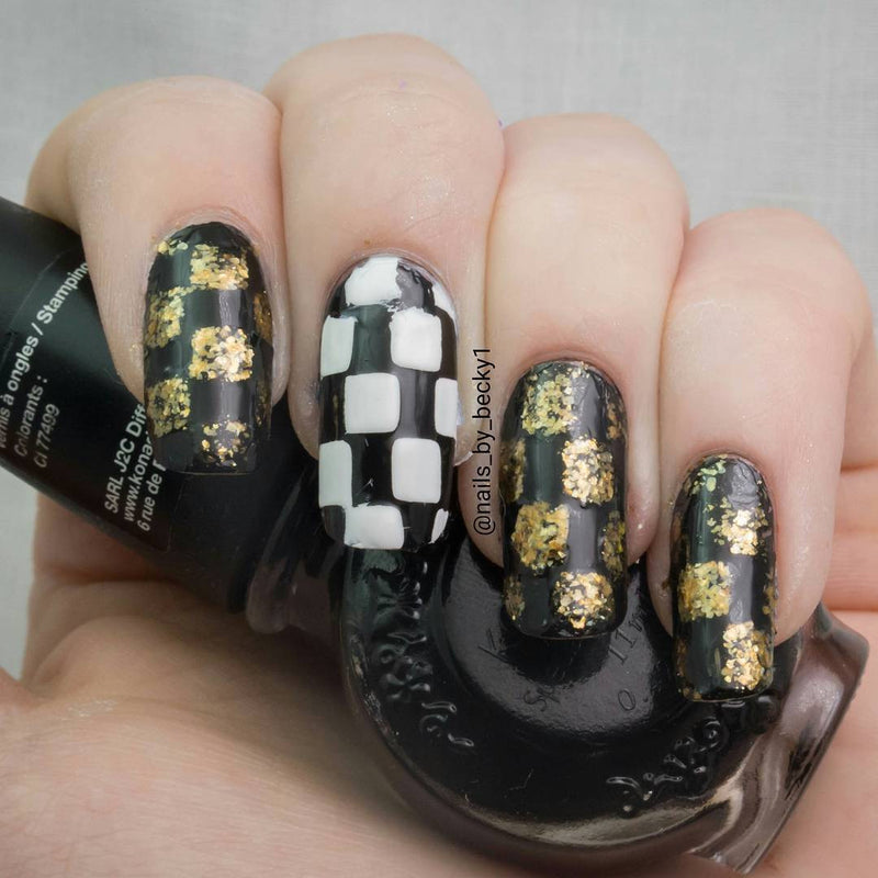 32 Nail Stencils style 107