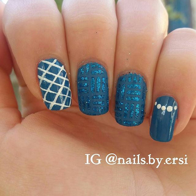 32 Nail Stencils style 113