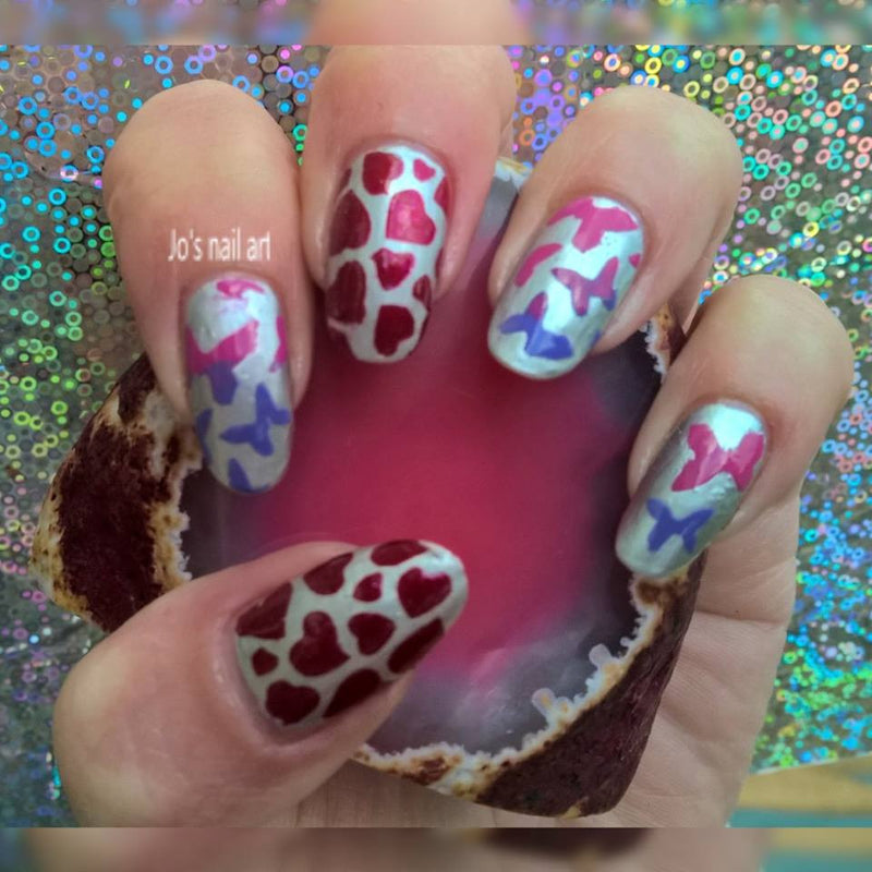 28 Nail Stencils style 117