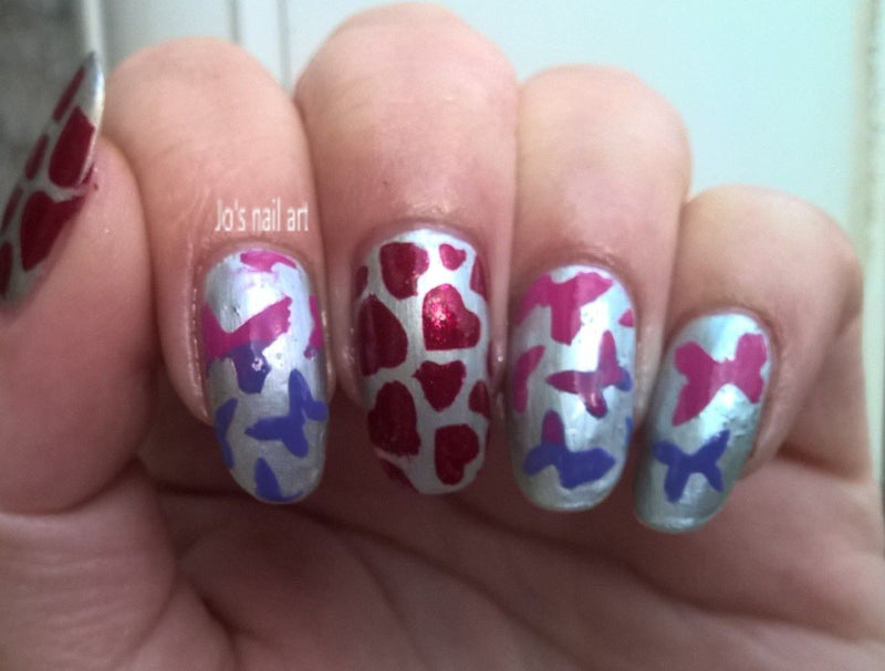 28 Nail Stencils style 117