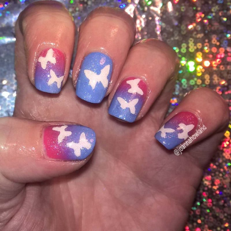 28 Nail Stencils style 117