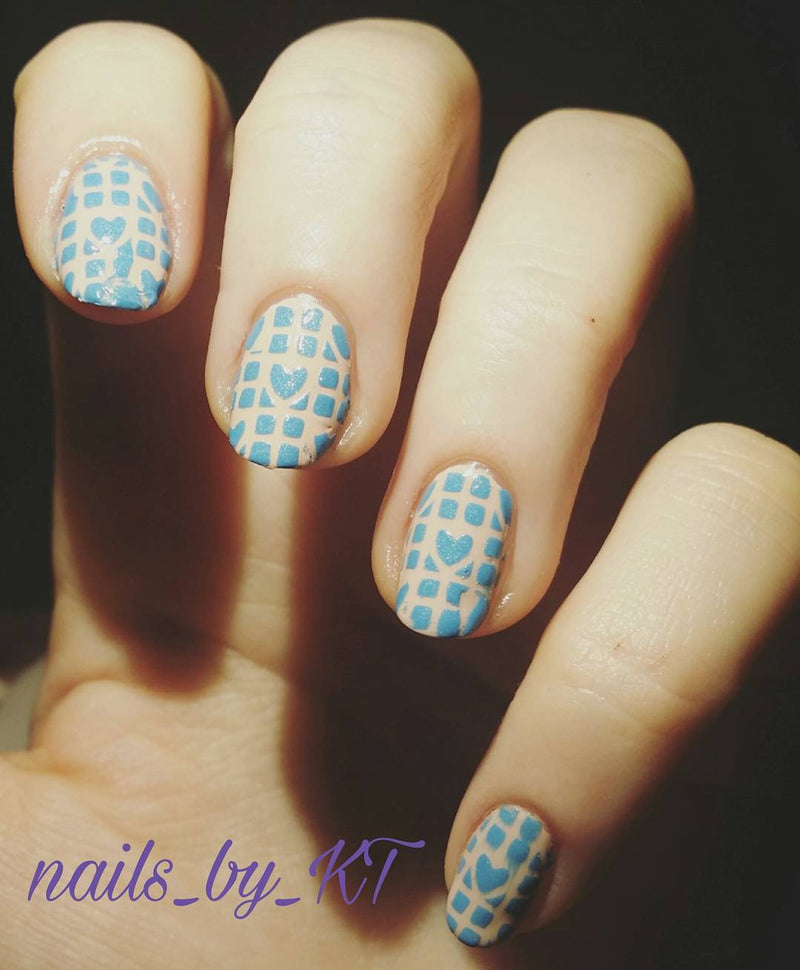 32 Nail Stencils style 120