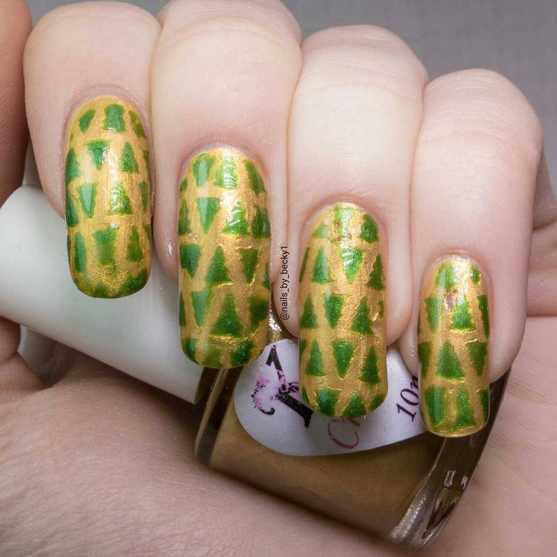 32 Nail Stencils style 127 christmas