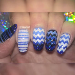 32 Nail Stencils style 129