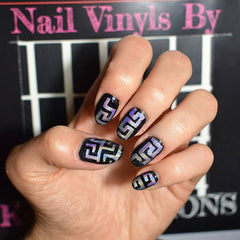 36 Nail Stencils style 137