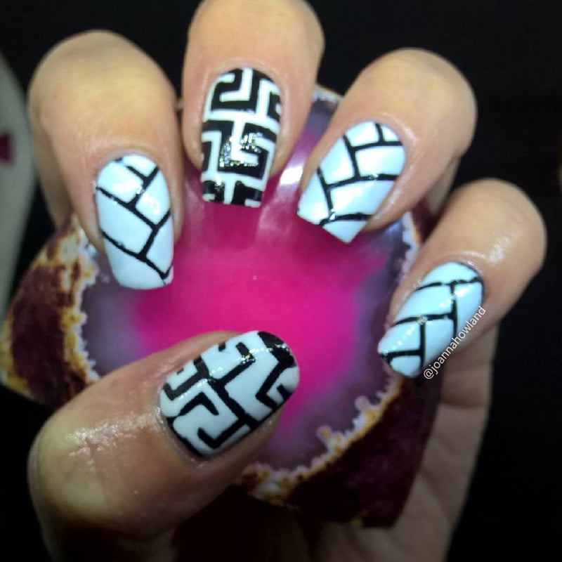 36 Nail Stencils style 137