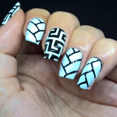 36 Nail Stencils style 137