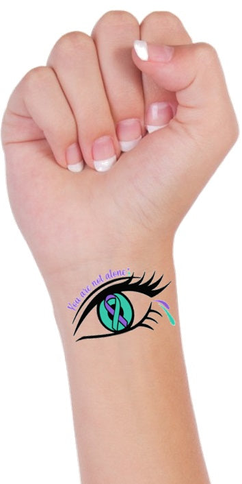 Suicide Awareness Temporary Tattoos