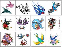 Rainbow Temporary Tattoos