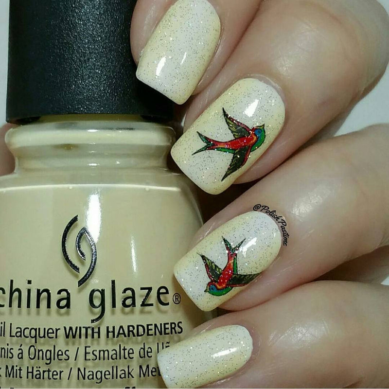Swallow Nail Art