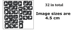 Swallow Tattoo Stencils