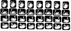 32 Kangaroo Tattoo Stencils