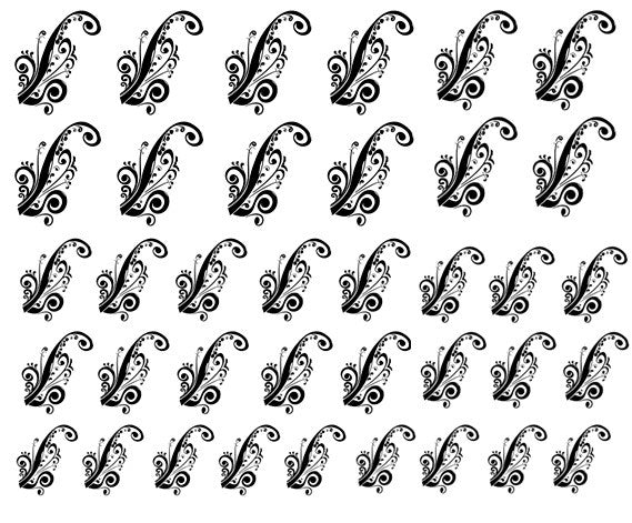 Olaf  Nail Art Decals Small