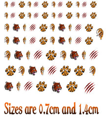 Tiger c1 Nail Art