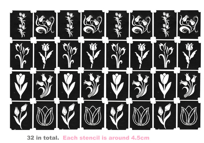 32 Kangaroo Tattoo Stencils