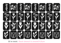 32 Kangaroo Tattoo Stencils