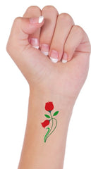 Tulip Flower Temporary Tattoos