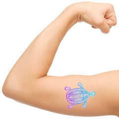 Turtle Tortoise  Temporary Tattoos