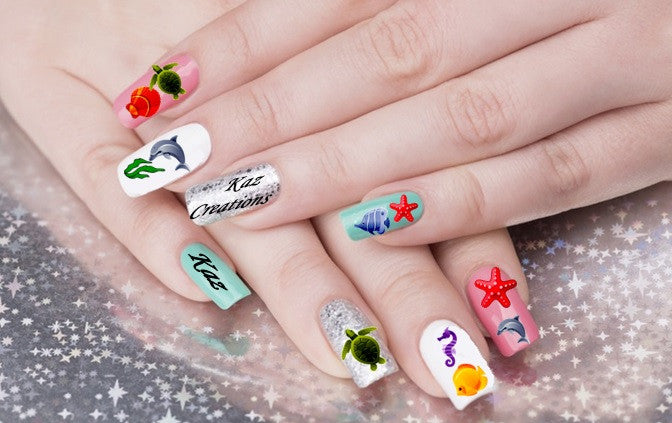 Under The Sea Nail Art