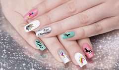 Unicorn Code 2 Nail Art