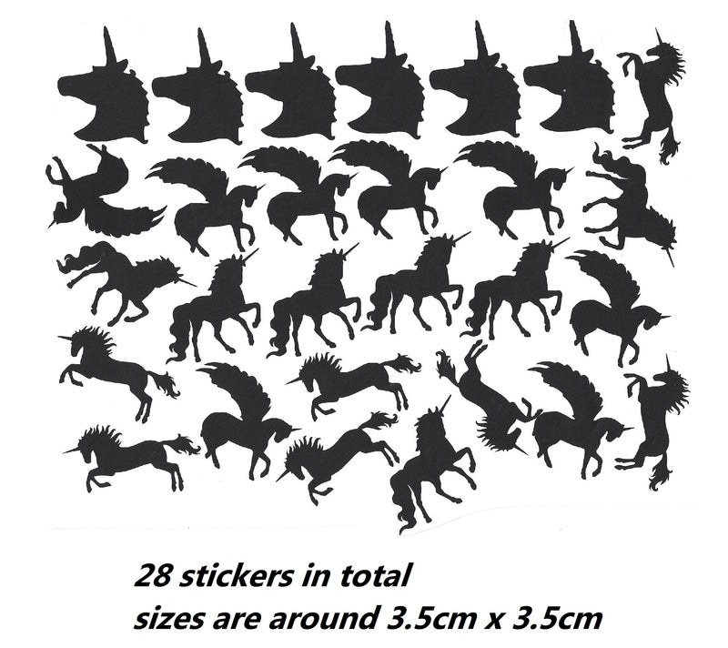 Unicorn Vinyl Stickers ( Multiple colours to choose from )