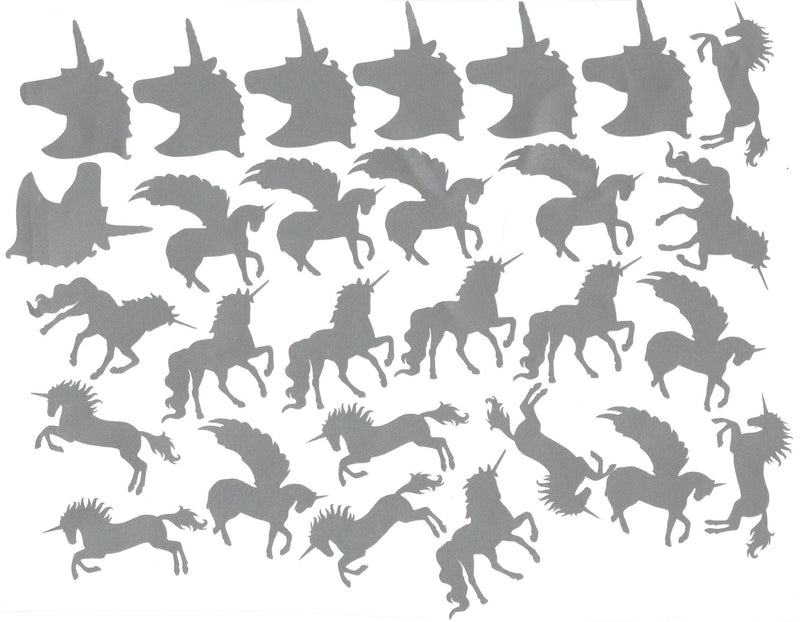 Unicorn Vinyl Stickers ( Multiple colours to choose from )